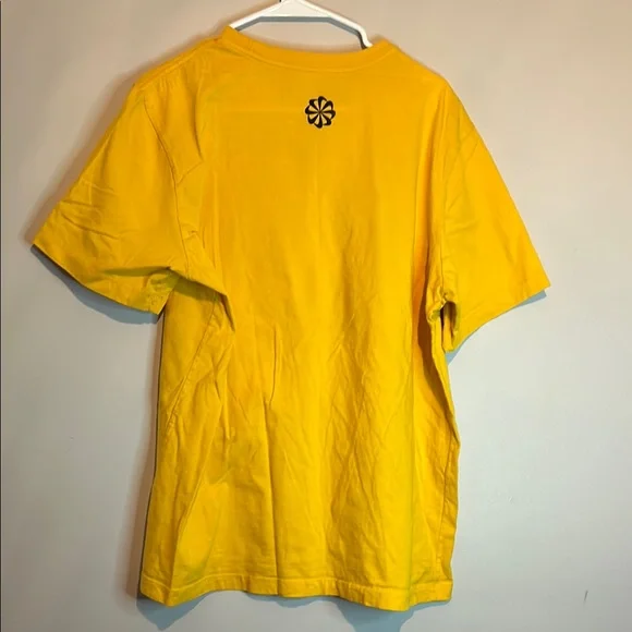 Nike Yellow Tee with Black Text - Picture 4 of 8